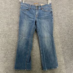 GAP 1969 Jeans Womens 10‎ Blue Bootcut Mid Rise Flap Pocket Y2K Denim 90s Casual